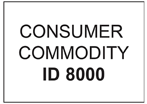 ETIQUETTE ID8000 CONS.COMMODITY